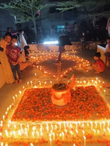 Panchsheel Greens society residents paid homage to freedom fighters ahead of Independence Day on 15th August 2023