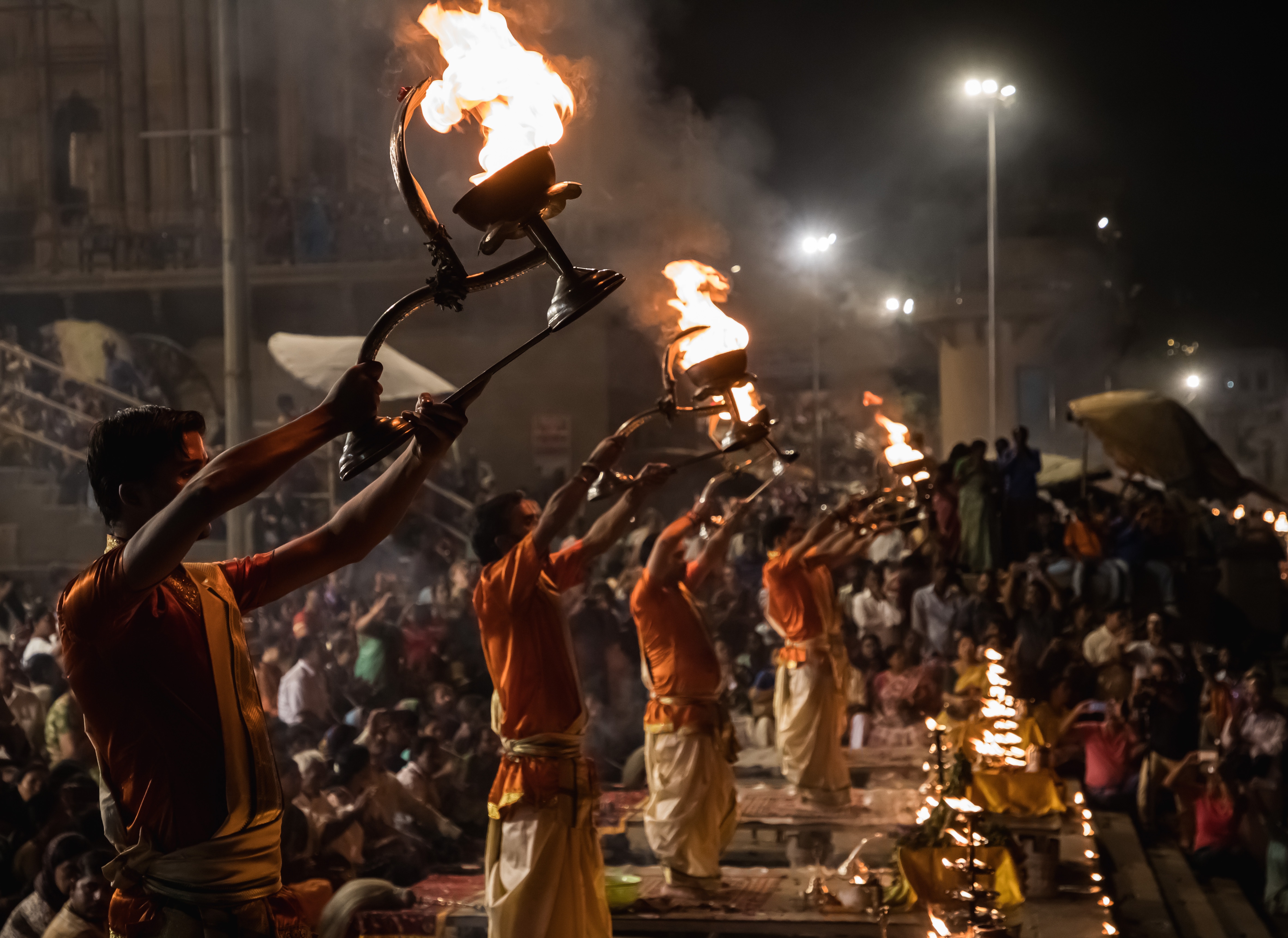 Varanasi is a religious place in Indian state of Uttar Pradesh.