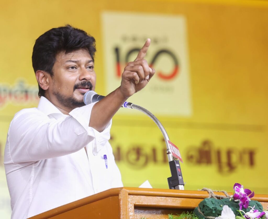 Udhayanidhi Stalin's remark sparked a huge controversy.