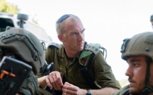 Col. Jonathan Steinberg, the commander of the Nahal Brigade, in an undated photo (Israel Defense Forces).