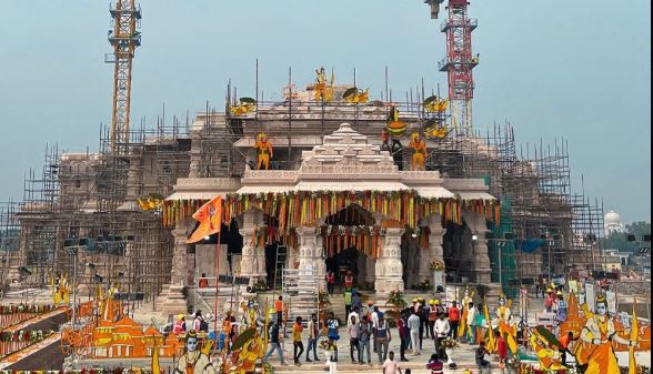 Ram Mandir is made without iron or steel, using stone joints and copper dowels, making it earthquake-resistant and expected to last for a thousand years.